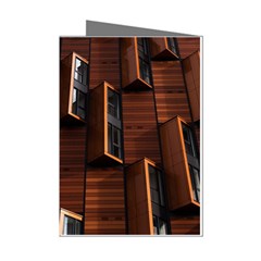 Abstract Architecture Building Business Mini Greeting Cards (pkg Of 8) by Amaryn4rt