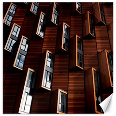 Abstract Architecture Building Business Canvas 12  X 12  by Amaryn4rt