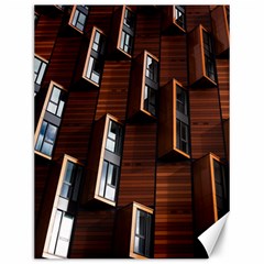 Abstract Architecture Building Business Canvas 12  X 16  by Amaryn4rt