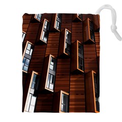 Abstract Architecture Building Business Drawstring Pouch (5xl) by Amaryn4rt