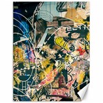 Art Graffiti Abstract Vintage Lines Canvas 18  x 24  17.8 x23.08  Canvas - 1