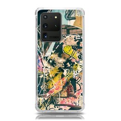 Art Graffiti Abstract Vintage Lines Samsung Galaxy S20 Ultra 6 9 Inch Tpu Uv Case by Amaryn4rt