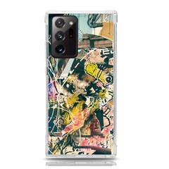 Art Graffiti Abstract Vintage Lines Samsung Galaxy Note 20 Ultra Tpu Uv Case by Amaryn4rt