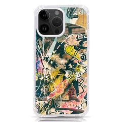 Art Graffiti Abstract Vintage Lines Iphone 14 Pro Max Tpu Uv Print Case by Amaryn4rt