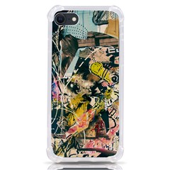 Art Graffiti Abstract Vintage Lines Iphone Se by Amaryn4rt