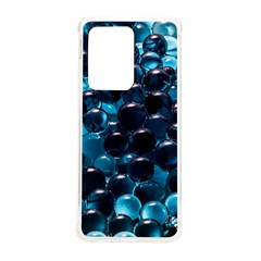 Blue Abstract Balls Spheres Samsung Galaxy S20 Ultra 6 9 Inch Tpu Uv Case by Amaryn4rt