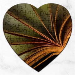 Book Screen Climate Mood Range Jigsaw Puzzle (heart) by Amaryn4rt