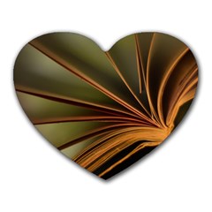 Book Screen Climate Mood Range Heart Mousepad by Amaryn4rt