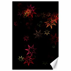 Christmas Background Motif Star Canvas 20  X 30  by Amaryn4rt