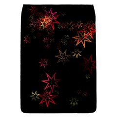 Christmas Background Motif Star Removable Flap Cover (l) by Amaryn4rt