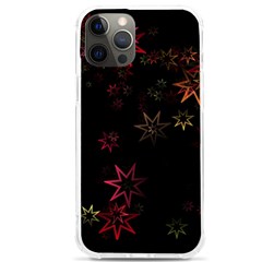 Christmas Background Motif Star Iphone 12 Pro Max Tpu Uv Print Case by Amaryn4rt