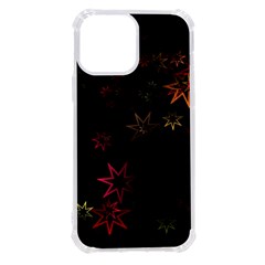 Christmas Background Motif Star Iphone 13 Pro Max Tpu Uv Print Case