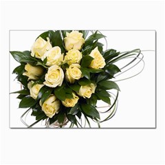 Bouquet Flowers Roses Decoration Postcard 4 x 6  (pkg Of 10) by Amaryn4rt