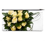 Bouquet Flowers Roses Decoration Pencil Case Back