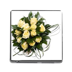 Bouquet Flowers Roses Decoration Memory Card Reader (square 5 Slot) by Amaryn4rt