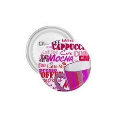 Coffee Cup Lettering Coffee Cup 1 75  Buttons by Amaryn4rt