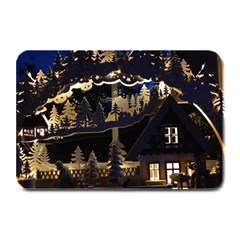 Christmas Advent Candle Arches Plate Mats by Amaryn4rt