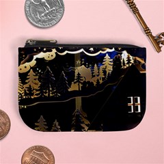 Christmas Advent Candle Arches Mini Coin Purse by Amaryn4rt