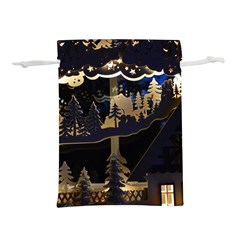 Christmas Advent Candle Arches Lightweight Drawstring Pouch (s) by Amaryn4rt