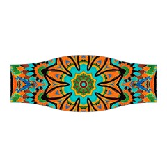 Color Abstract Pattern Structure Stretchable Headband by Amaryn4rt