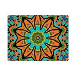 Color Abstract Pattern Structure Premium Plush Fleece Blanket (Mini) 35 x27  Blanket Front