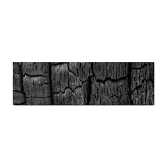 Coal Charred Tree Pore Black Sticker (bumper) by Amaryn4rt