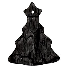 Coal Charred Tree Pore Black Ornament (christmas Tree)  by Amaryn4rt