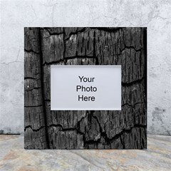 Coal Charred Tree Pore Black White Box Photo Frame 4  X 6  by Amaryn4rt