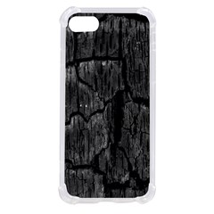 Coal Charred Tree Pore Black Iphone Se by Amaryn4rt