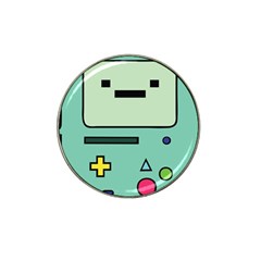 Adventure Time Beemo Bmo Illustration Cartoons Hat Clip Ball Marker by Sarkoni