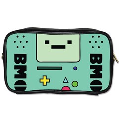 Adventure Time Beemo Bmo Illustration Cartoons Toiletries Bag (one Side) by Sarkoni