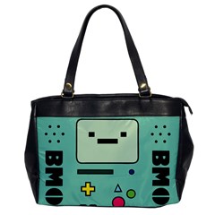 Adventure Time Beemo Bmo Illustration Cartoons Oversize Office Handbag by Sarkoni