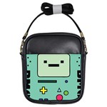 Adventure Time Beemo Bmo Illustration Cartoons Girls Sling Bag Front