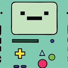 Adventure Time Beemo Bmo Illustration Cartoons Play Mat (rectangle) by Sarkoni