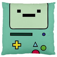 Adventure Time Beemo Bmo Illustration Cartoons Large Cushion Case (one Side) by Sarkoni