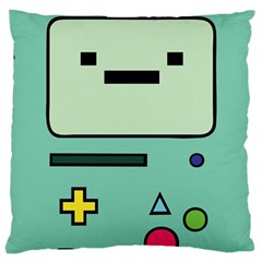 Adventure Time Beemo Bmo Illustration Cartoons Standard Premium Plush Fleece Cushion Case (one Side) by Sarkoni