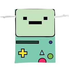 Adventure Time Beemo Bmo Illustration Cartoons Lightweight Drawstring Pouch (xl) by Sarkoni