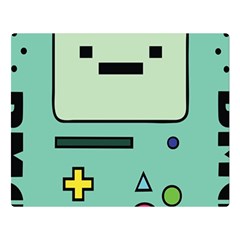 Adventure Time Beemo Bmo Illustration Cartoons Premium Plush Fleece Blanket (large) by Sarkoni