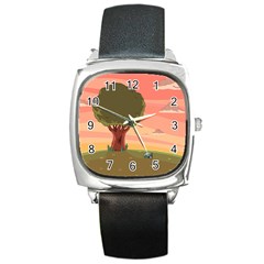 Cartoon Network Adventure Time Square Metal Watch by Sarkoni