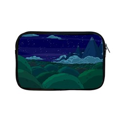 Adventure Time Cartoon Night Green Color Sky Nature Apple Macbook Pro 13  Zipper Case by Sarkoni