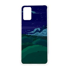 Adventure Time Cartoon Night Green Color Sky Nature Samsung Galaxy S20plus 6 7 Inch Tpu Uv Case by Sarkoni