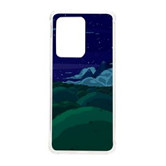 Adventure Time Cartoon Night Green Color Sky Nature Samsung Galaxy S20 Ultra 6 9 Inch Tpu Uv Case by Sarkoni