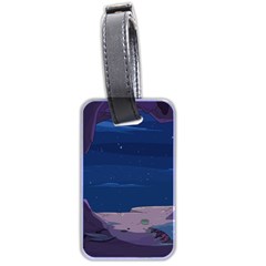 Cartoon Character Wallpapper Adventure Time Beauty In Nature Luggage Tag (two Sides) by Sarkoni