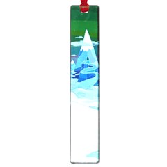 Frost Mountains Illustration Adventure Time Fantasy Art Landscape Large Book Marks by Sarkoni