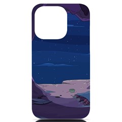 Cartoon Character Wallpapper Adventure Time Beauty In Nature Iphone 14 Pro Black Uv Print Case by Sarkoni