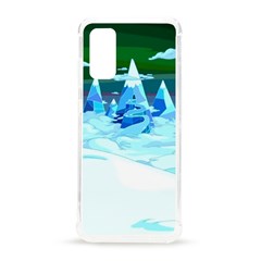 Frost Mountains Illustration Adventure Time Fantasy Art Landscape Samsung Galaxy S20 6 2 Inch Tpu Uv Case by Sarkoni