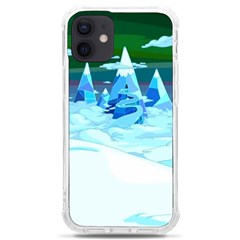 Frost Mountains Illustration Adventure Time Fantasy Art Landscape Iphone 12 Mini Tpu Uv Print Case	 by Sarkoni