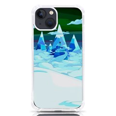 Frost Mountains Illustration Adventure Time Fantasy Art Landscape Iphone 13 Tpu Uv Print Case by Sarkoni