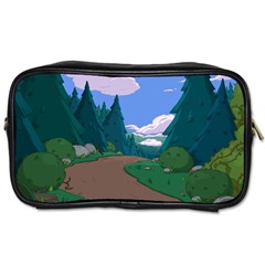 Adventure Time Cartoon Pathway Toiletries Bag (one Side) by Sarkoni