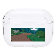 Adventure Time Cartoon Pathway Hard Pc Airpods Pro Case by Sarkoni